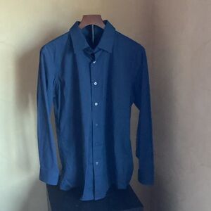 Apt. 9 Men's Navy Button Down Shirt